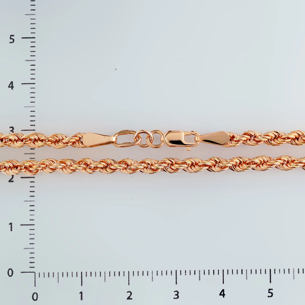 Цепь из красного золота 585 пробы