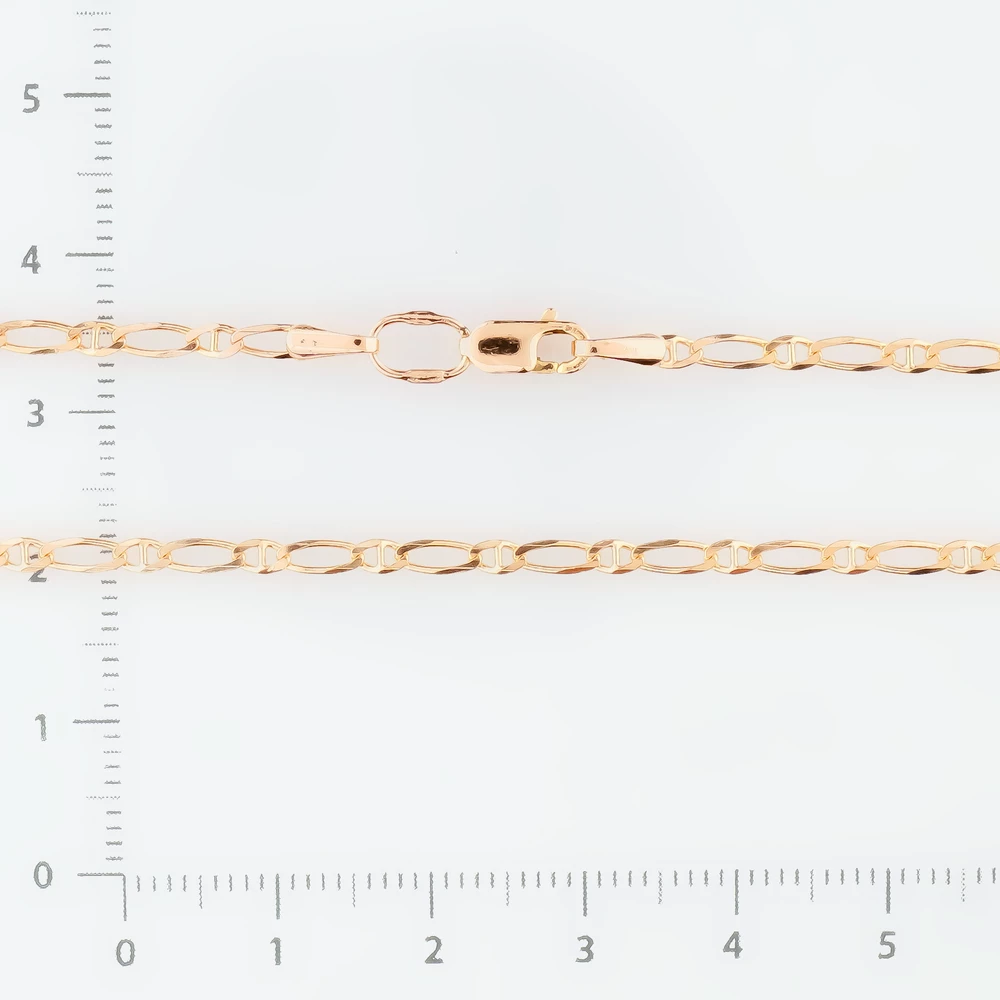 Цепь из красного золота 585 пробы