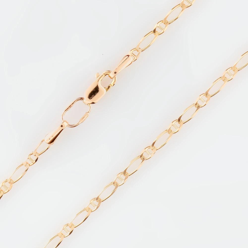 Цепь из красного золота 585 пробы