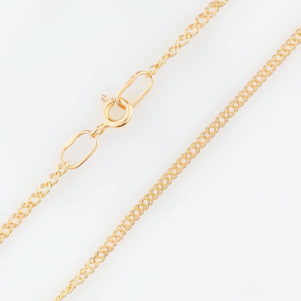 Цепь из красного золота 585 пробы