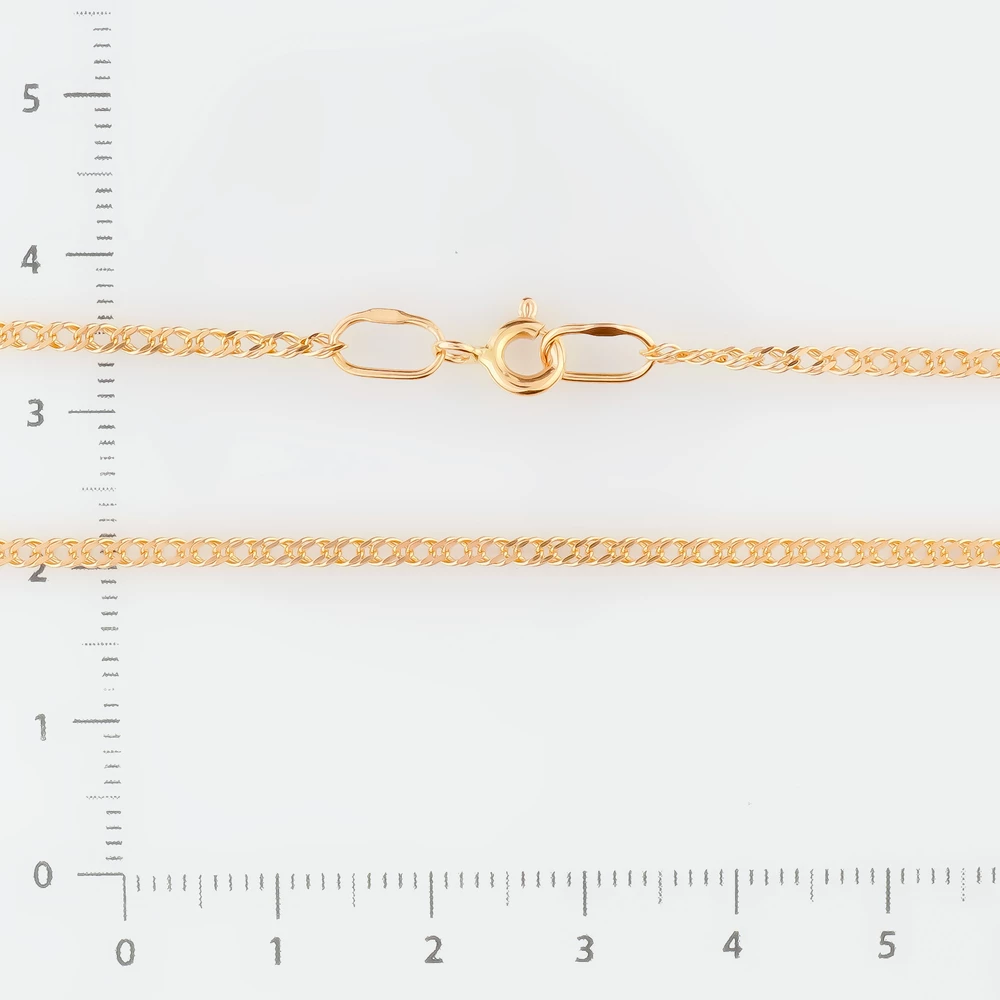 Цепь из красного золота 585 пробы