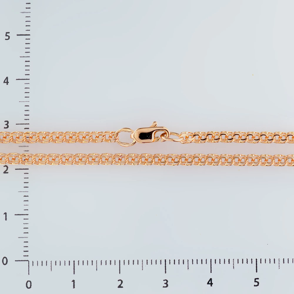 Цепь из красного золота 585 пробы