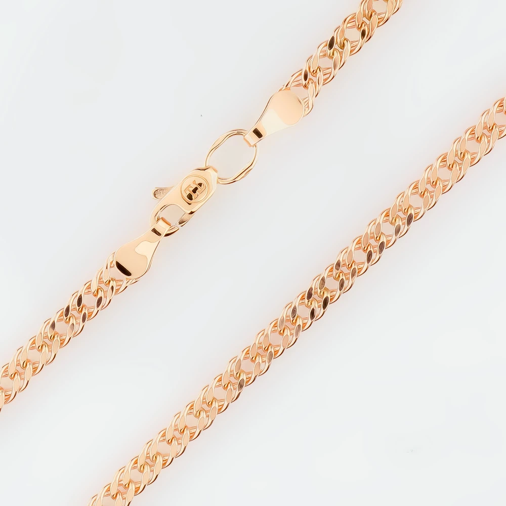 Цепь из красного золота 375 пробы