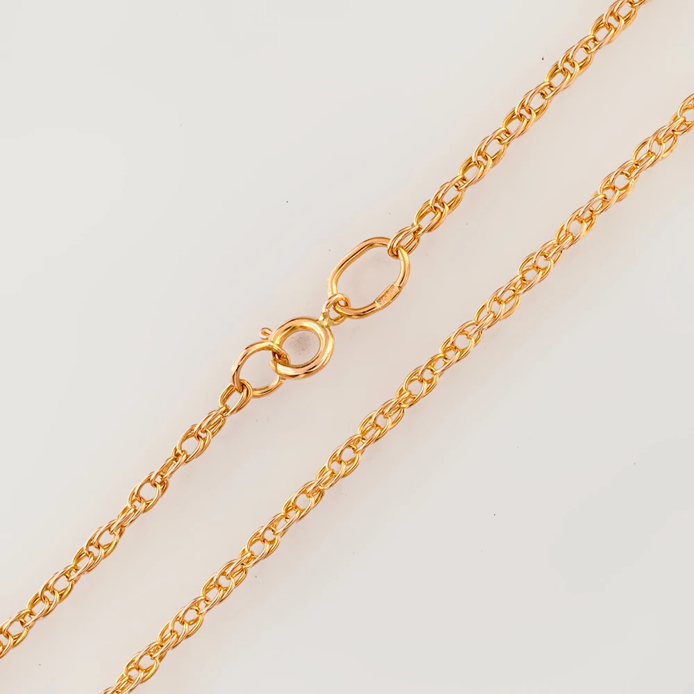 Цепь из красного золота 585 пробы