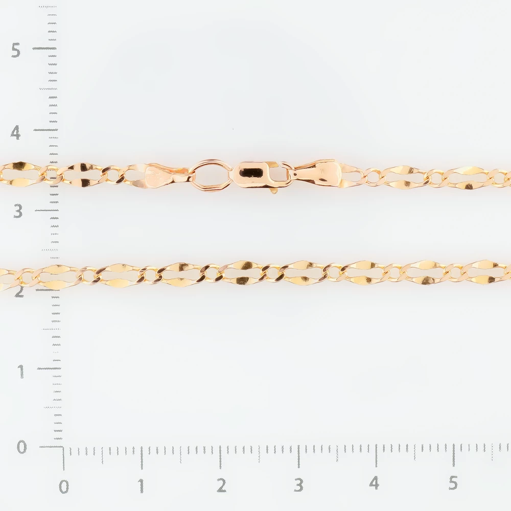 Цепь из красного золота 585 пробы