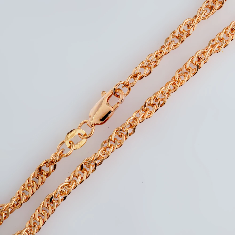 Цепь из красного золота 585 пробы