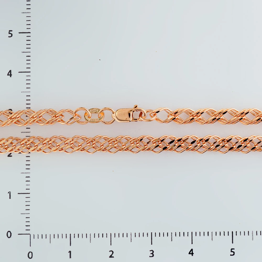 Цепь из красного золота 585 пробы