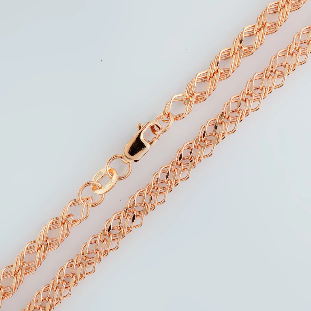 Цепь из красного золота 585 пробы