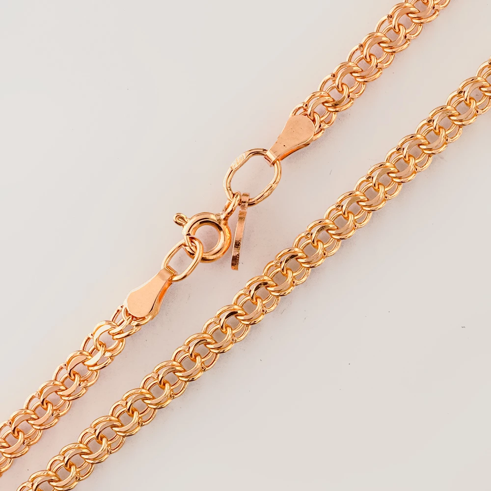 Цепь из красного золота 585 пробы