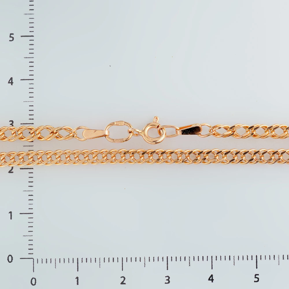 Цепь из красного золота 585 пробы