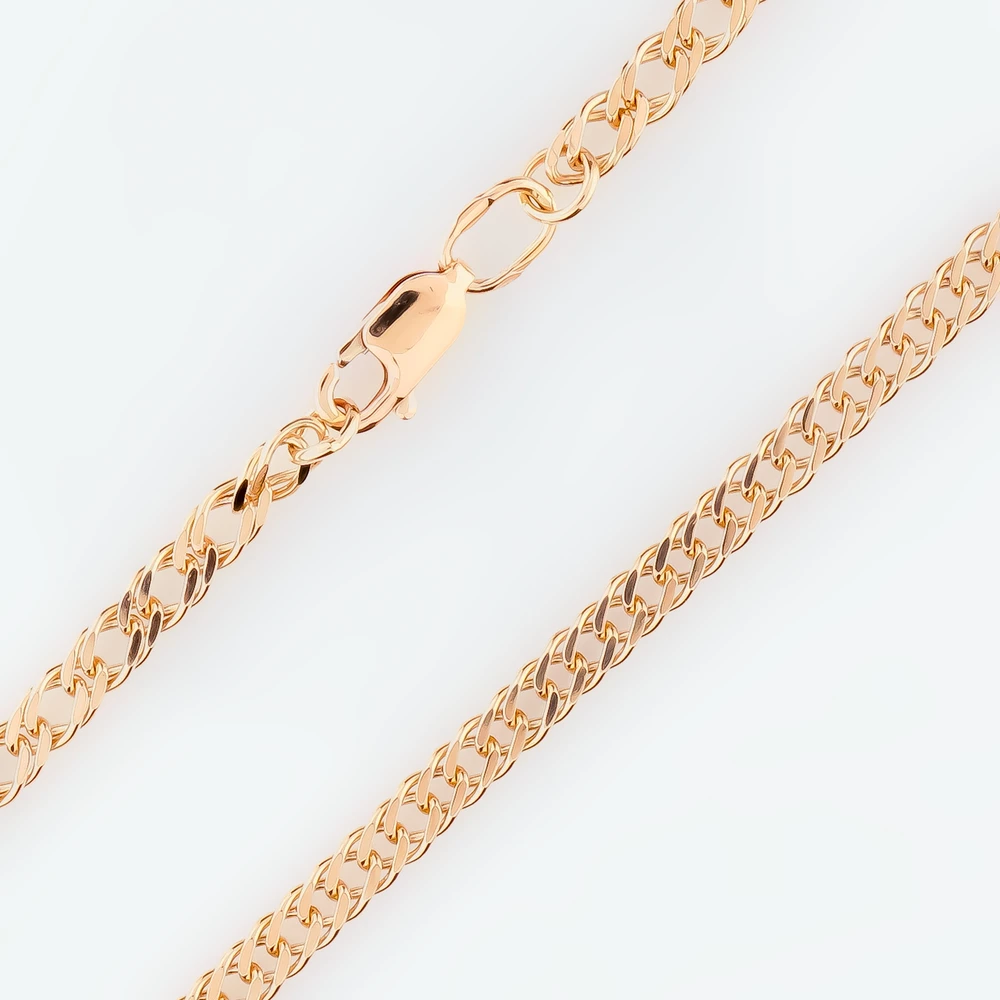 Цепь из красного золота 585 пробы