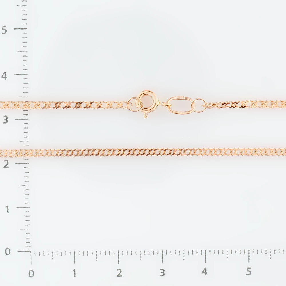 Цепь из красного золота 585 пробы