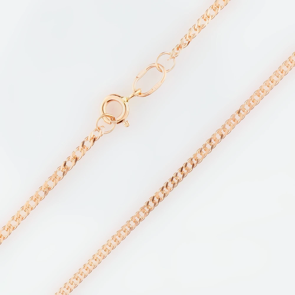 Цепь из красного золота 585 пробы