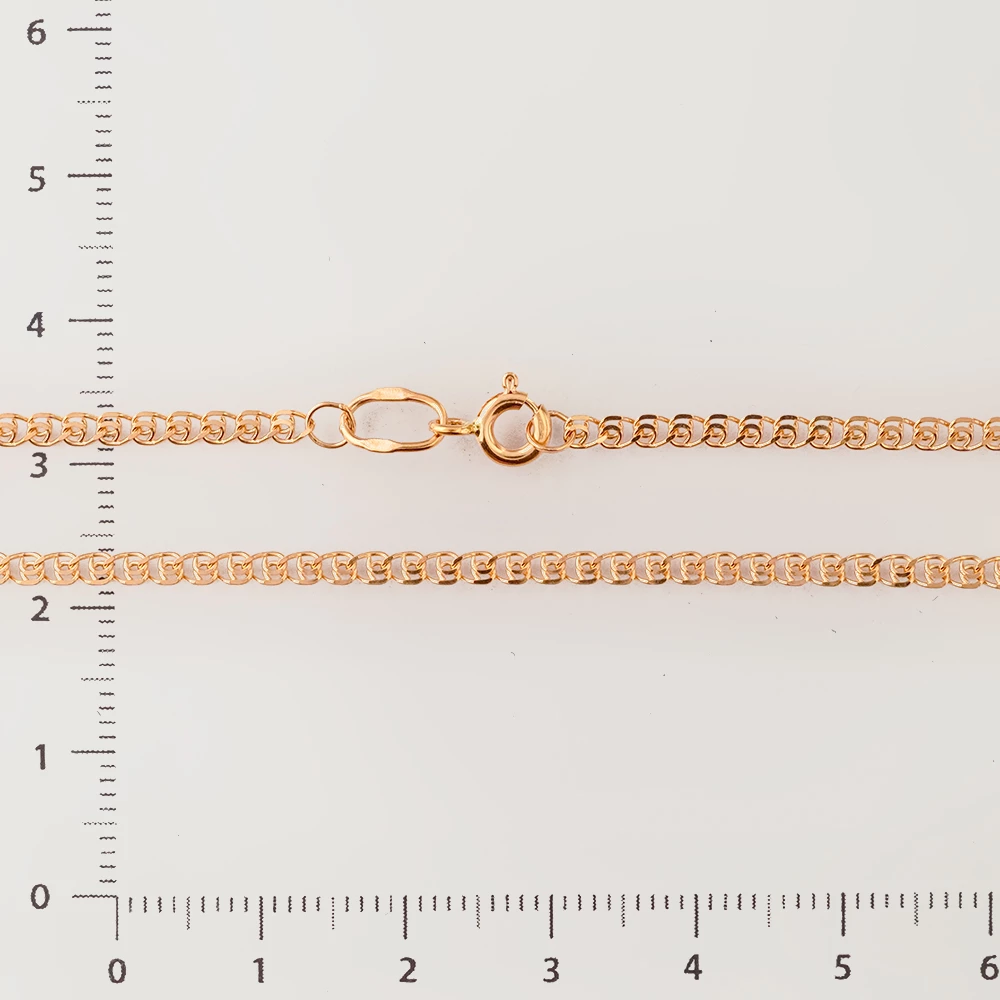 Цепь из красного золота 585 пробы