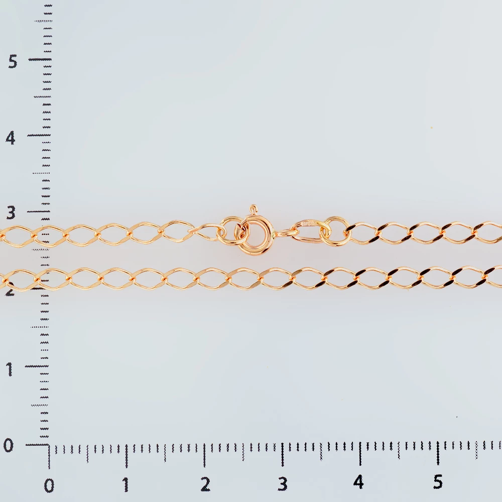 Цепь из красного золота 585 пробы