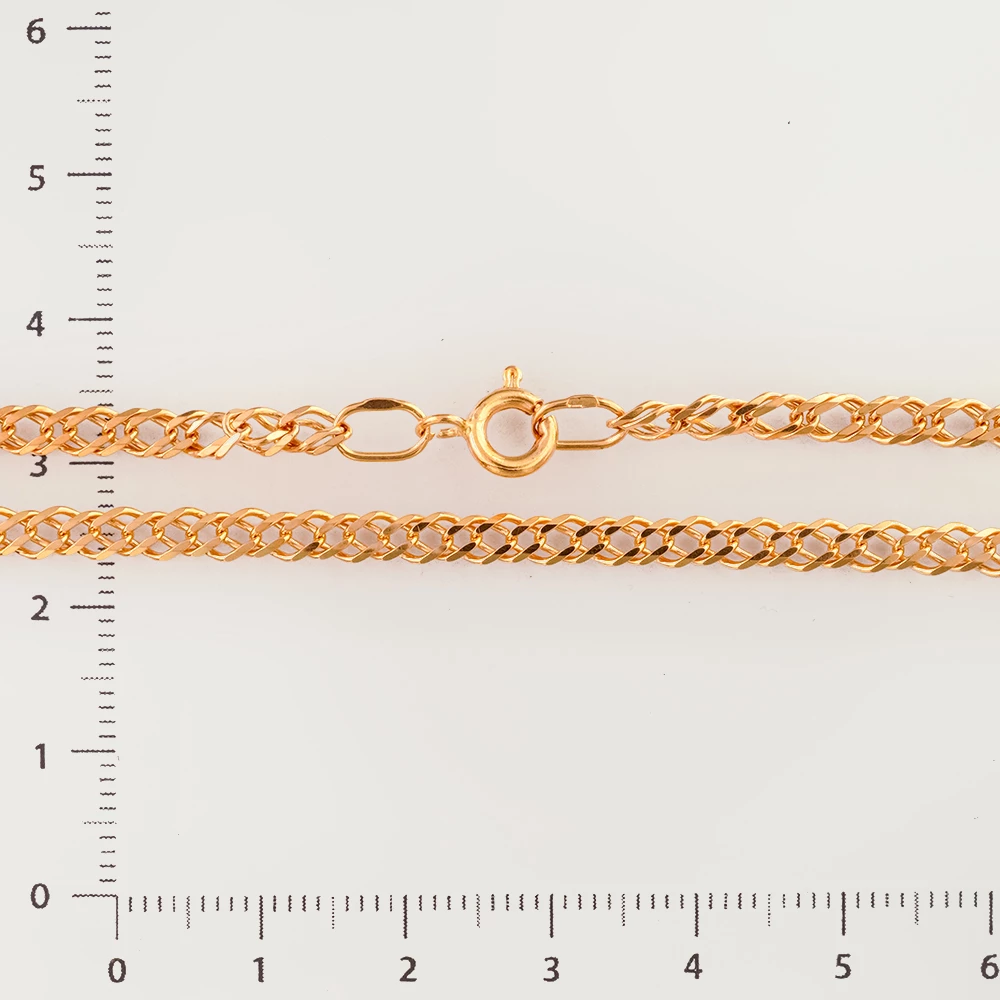 Цепь из красного золота 585 пробы