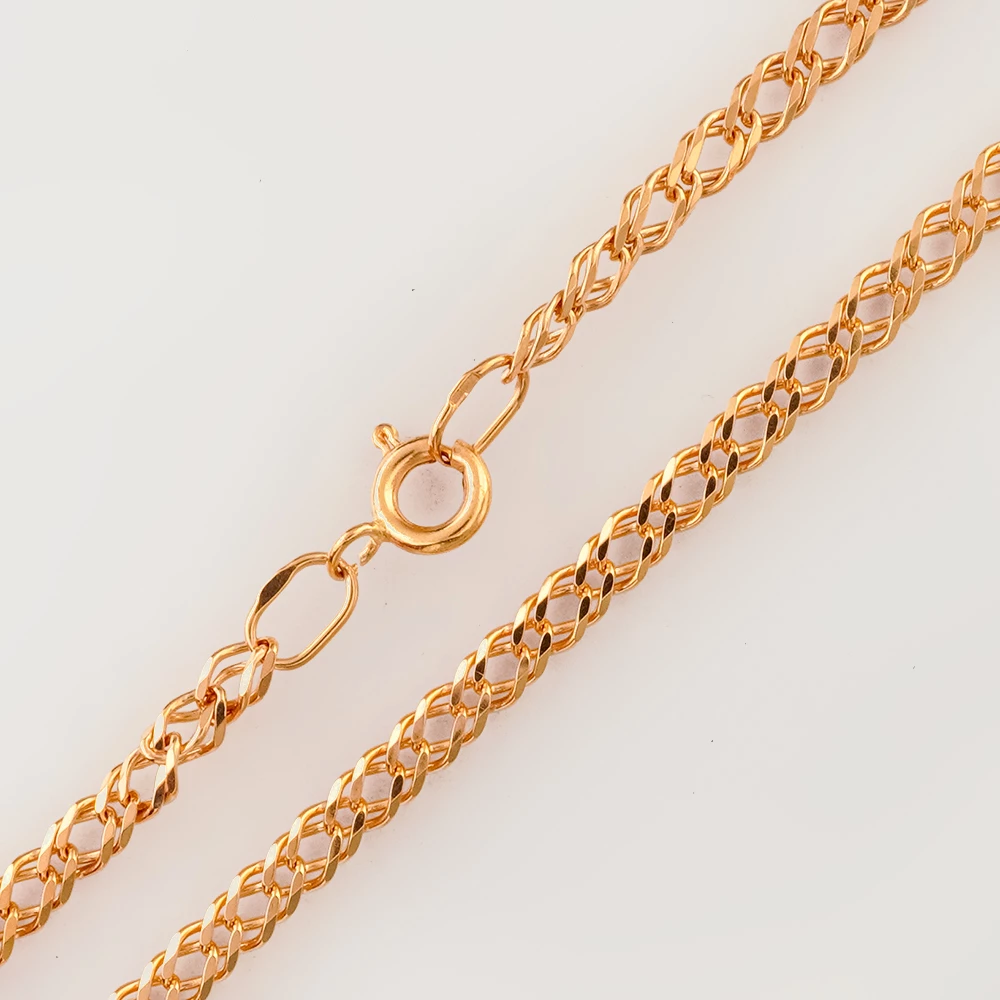 Цепь из красного золота 585 пробы