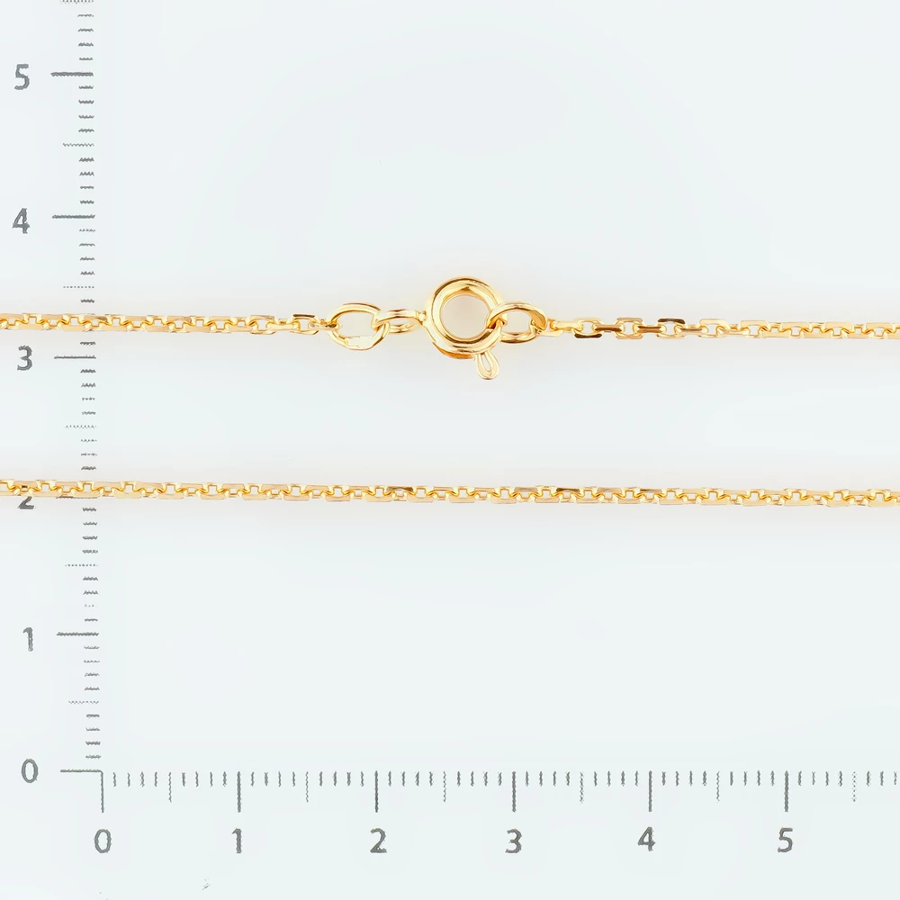 Цепь из красного золота 585 пробы