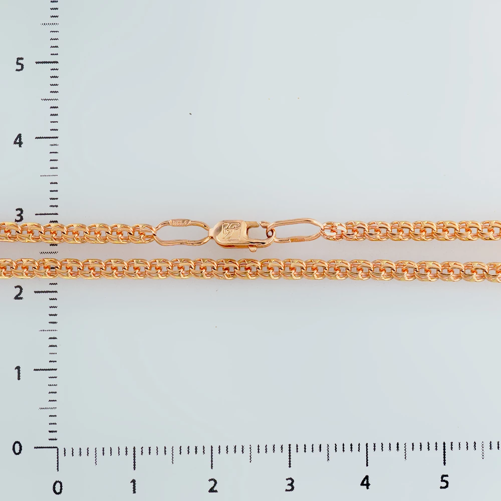 Цепь из красного золота 585 пробы