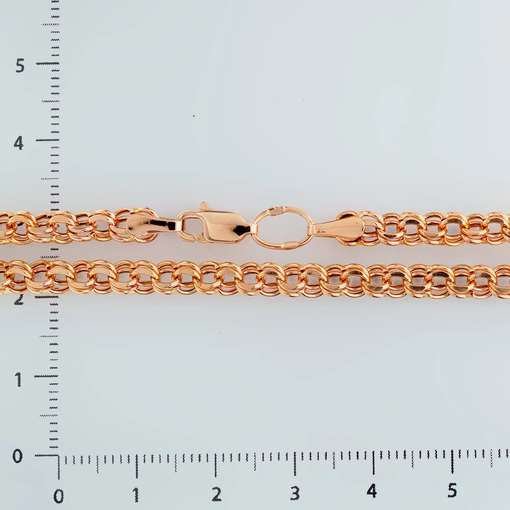 Цепь из красного золота 585 пробы