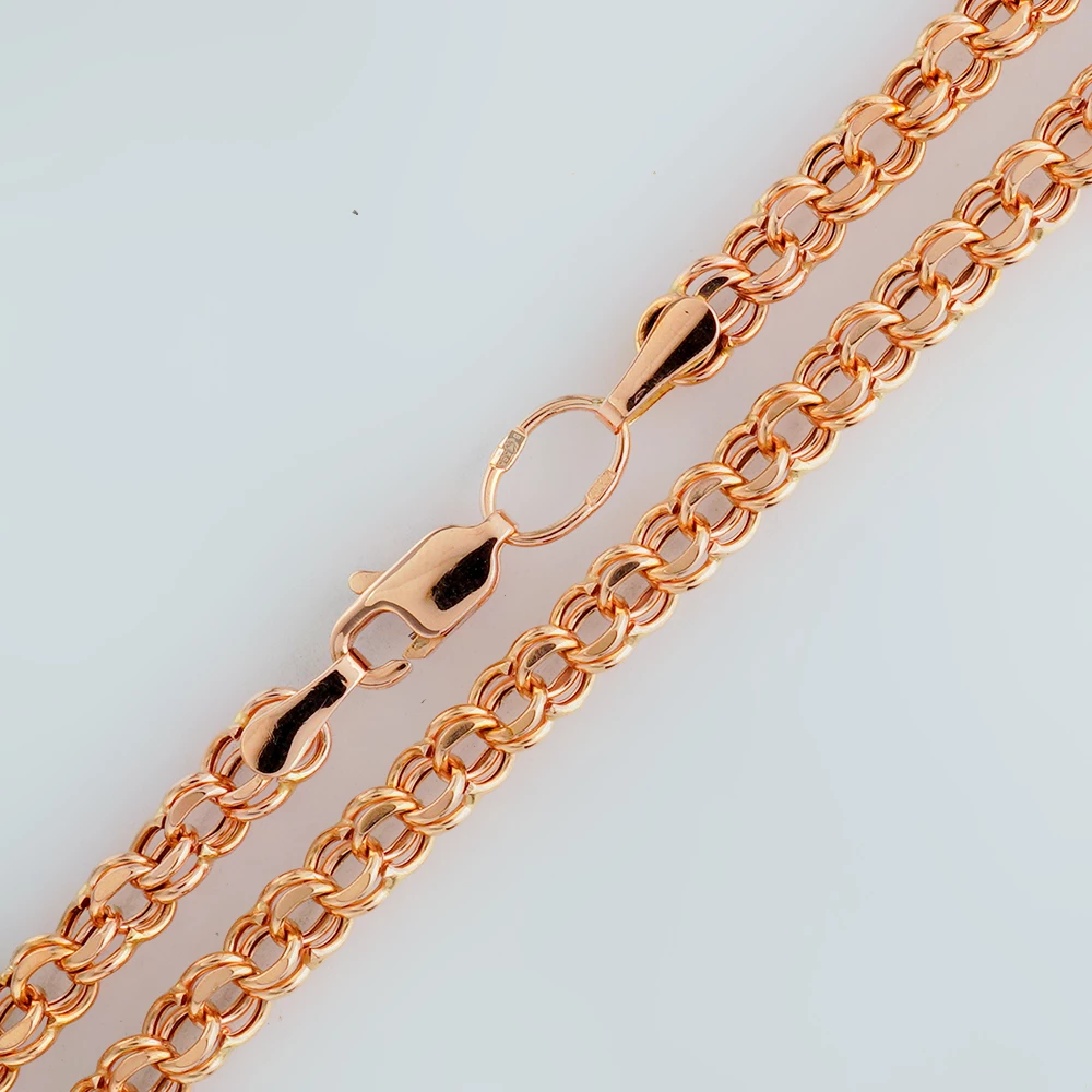 Цепь из красного золота 585 пробы