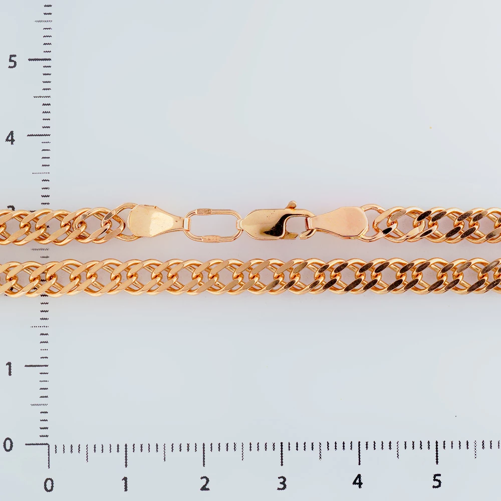 Цепь из красного золота 585 пробы