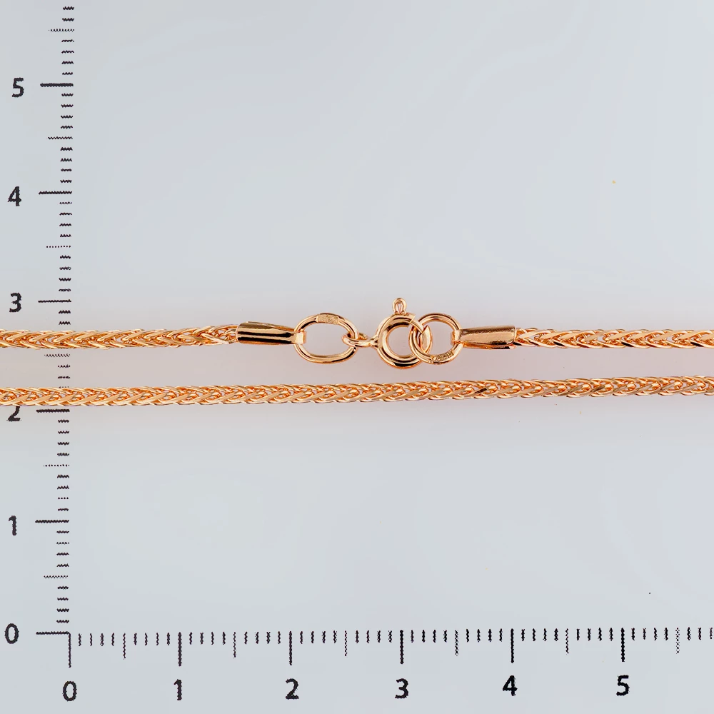 Цепь из красного золота 585 пробы