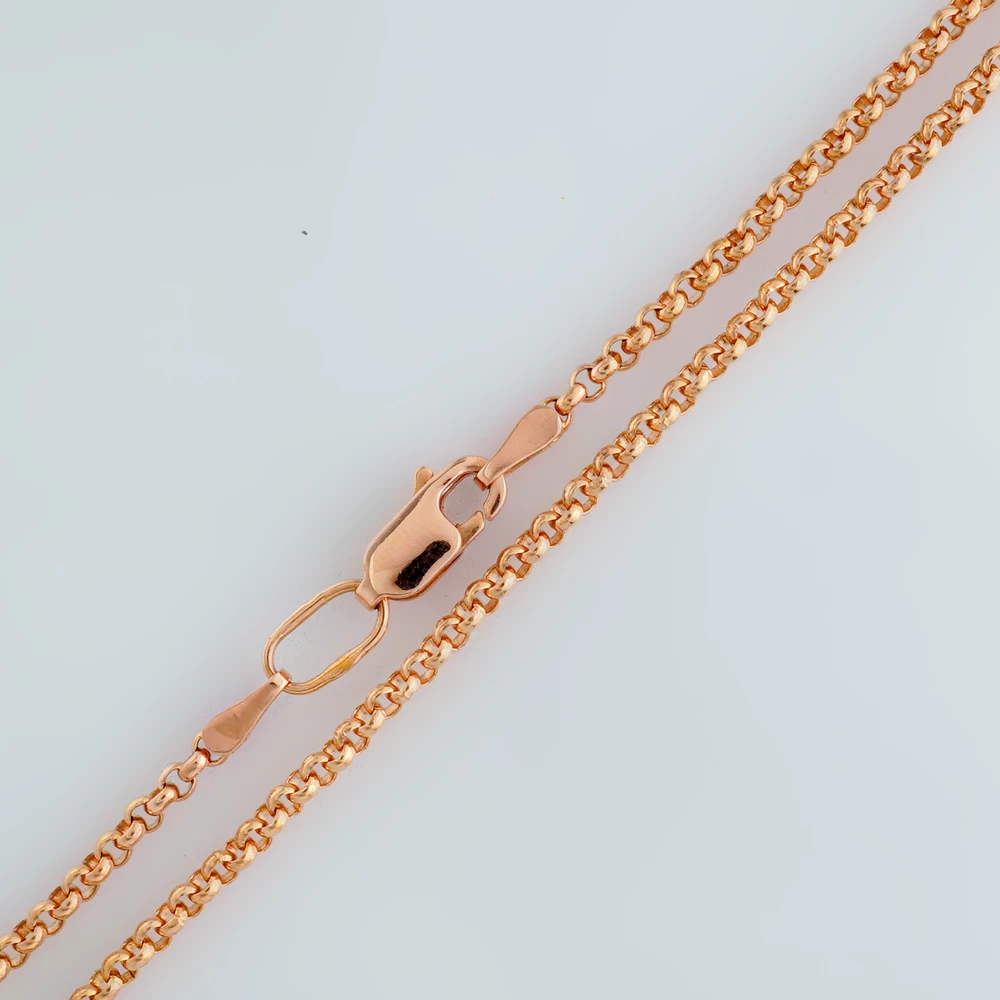 Цепь из красного золота 585 пробы