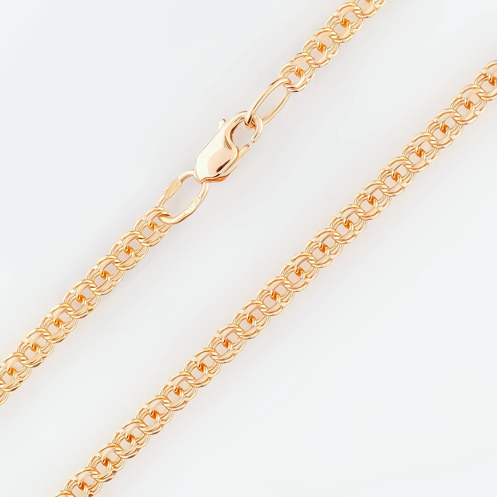 Цепь из красного золота 583 пробы