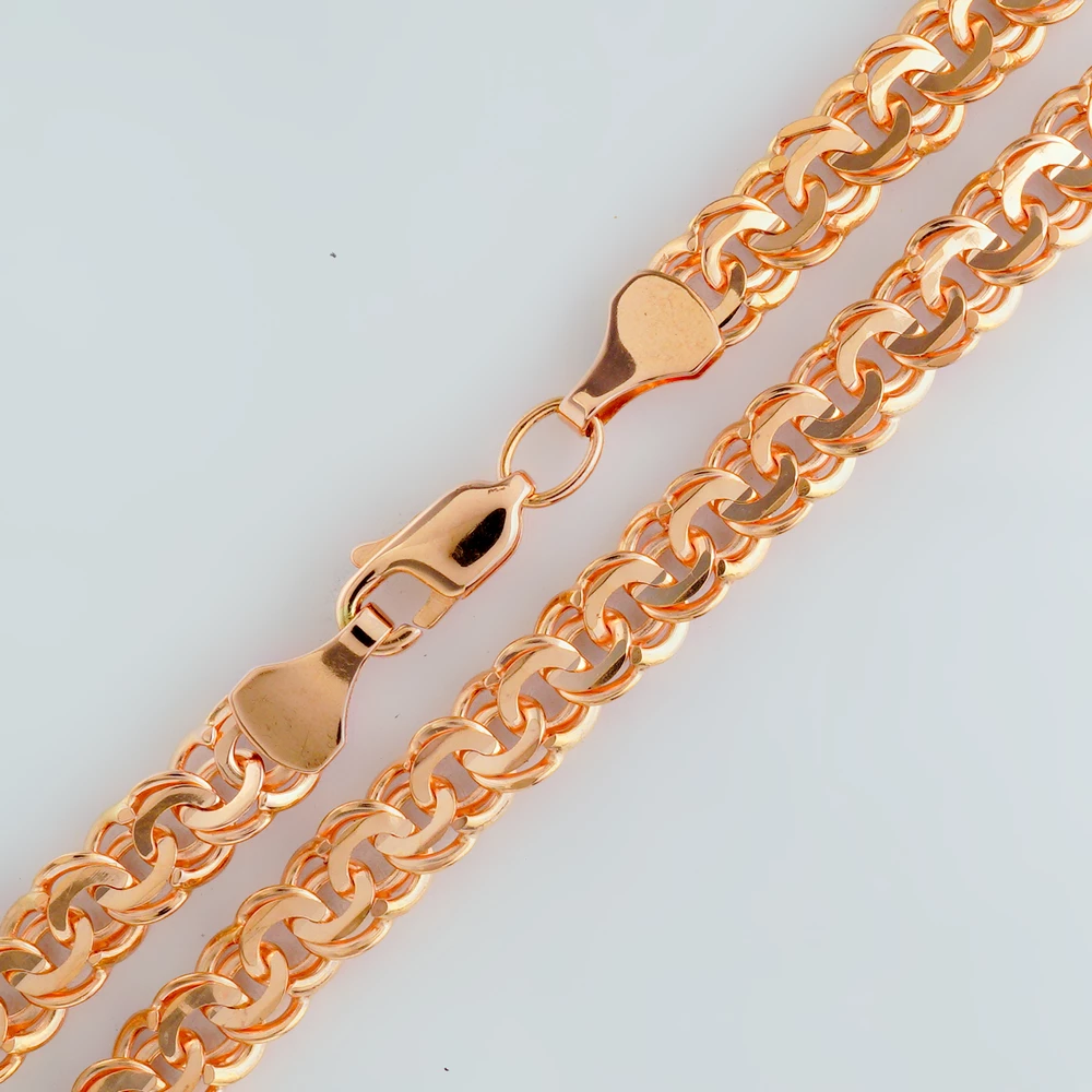Цепь из красного золота 585 пробы