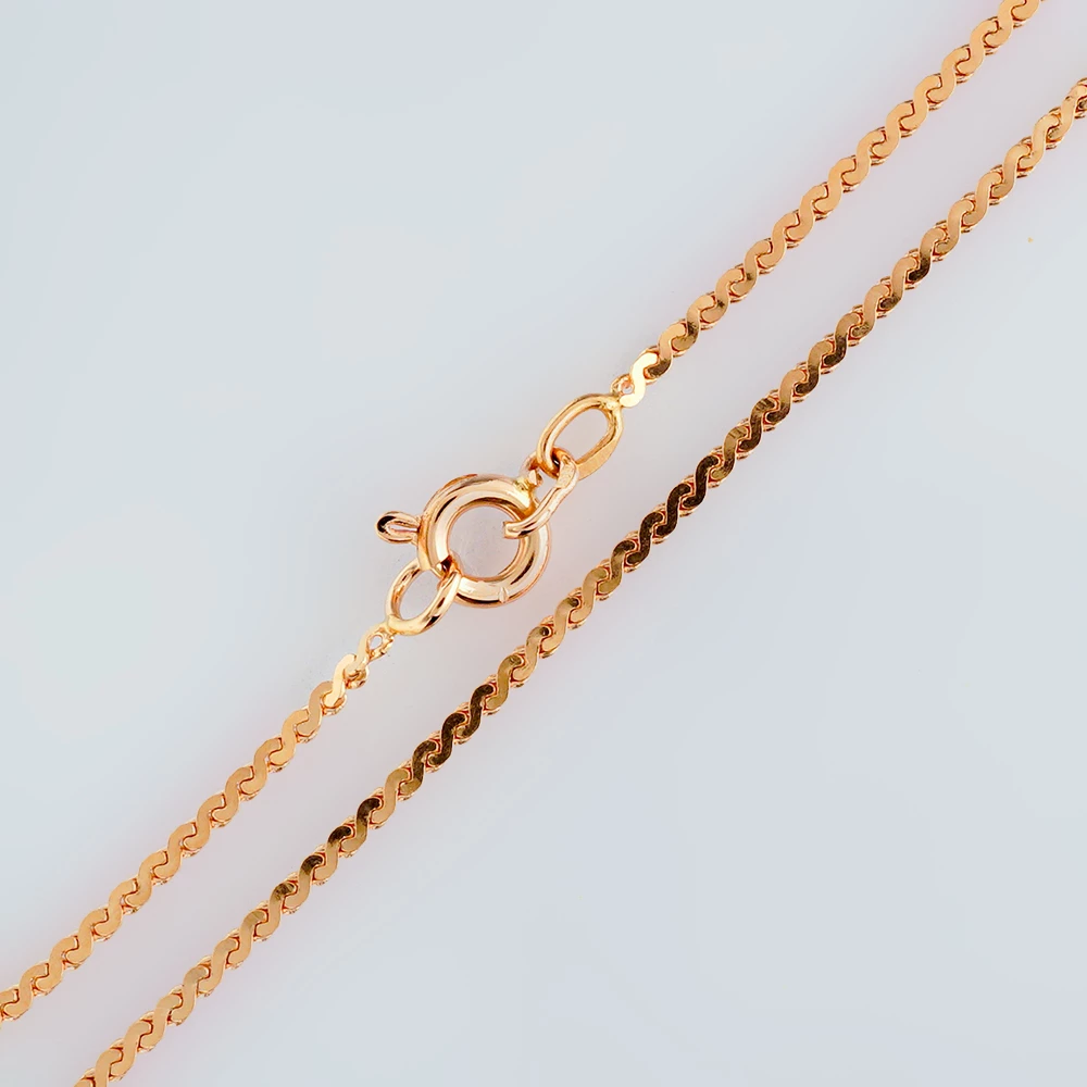 Цепь из красного золота 585 пробы