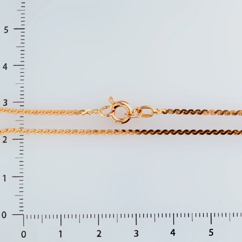 Цепь из красного золота 585 пробы