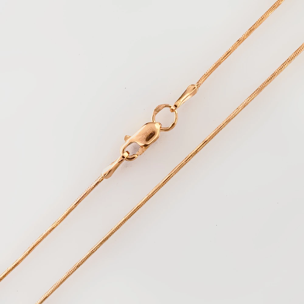 Цепь из красного золота 585 пробы