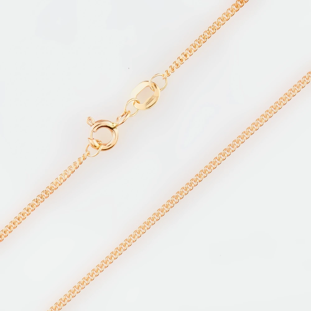 Цепь из красного золота 585 пробы