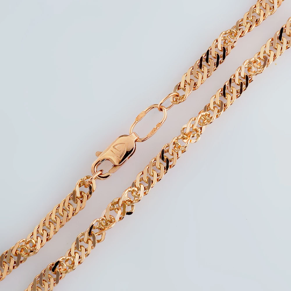 Цепь из красного золота 375 пробы