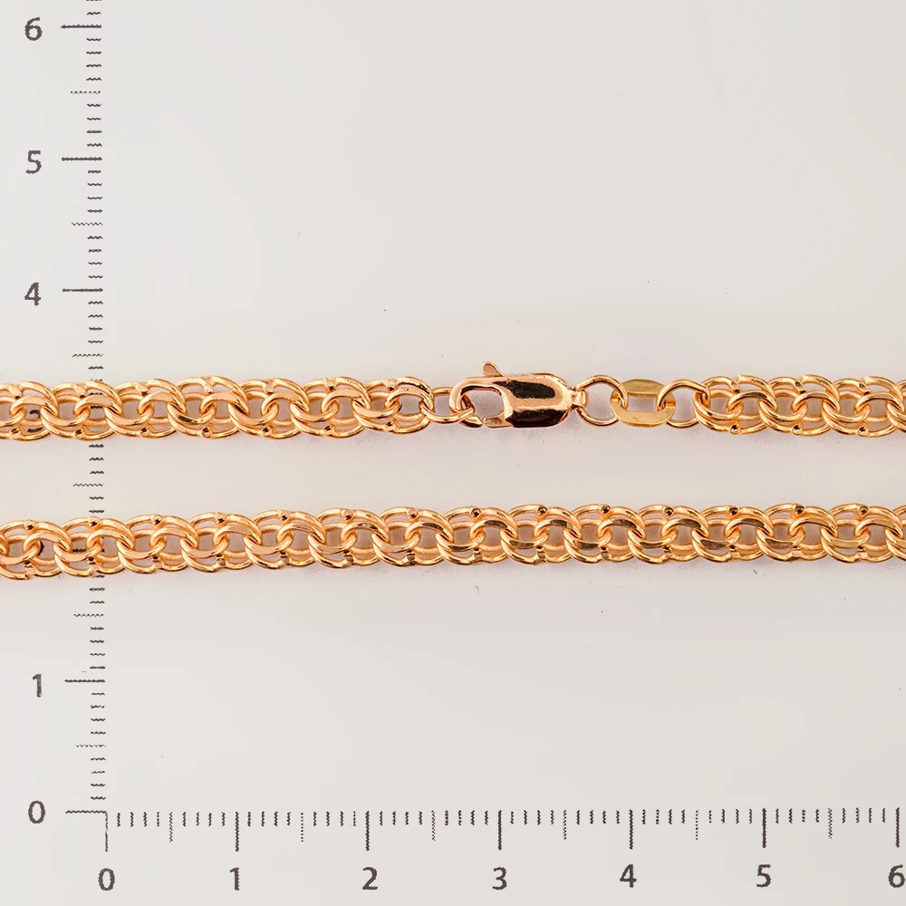 Цепь из красного золота 585 пробы