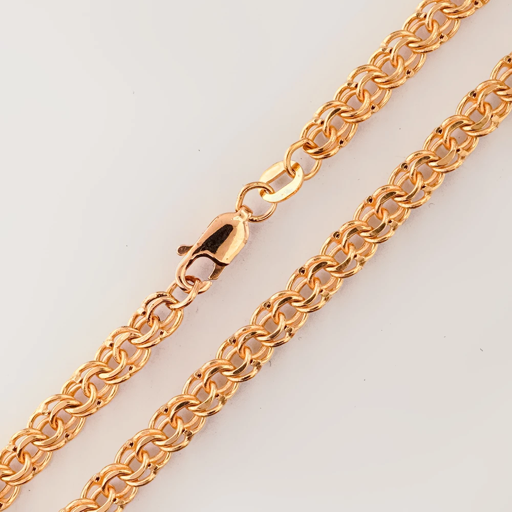 Цепь из красного золота 585 пробы