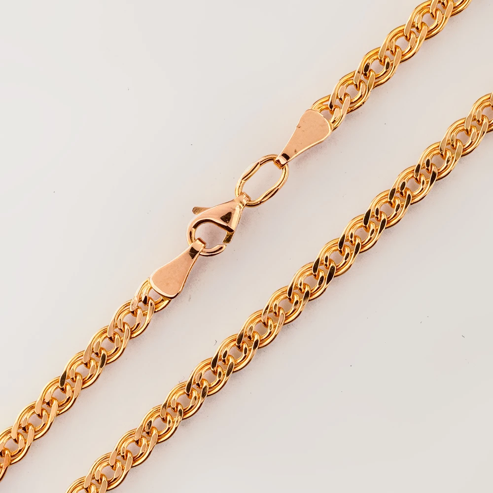 Цепь из красного золота 585 пробы