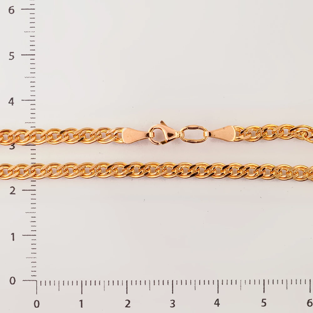 Цепь из красного золота 585 пробы