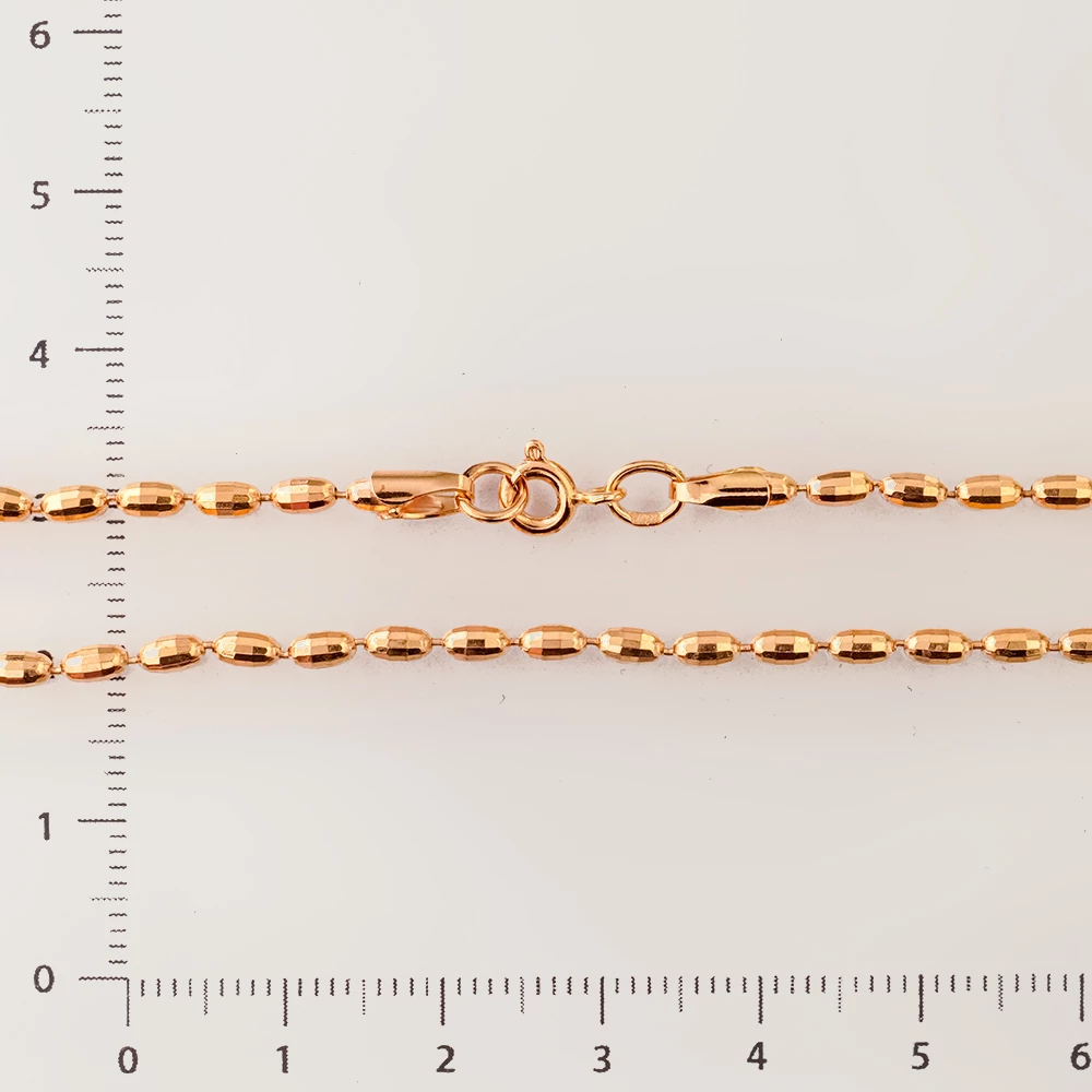 Цепь из красного золота 585 пробы