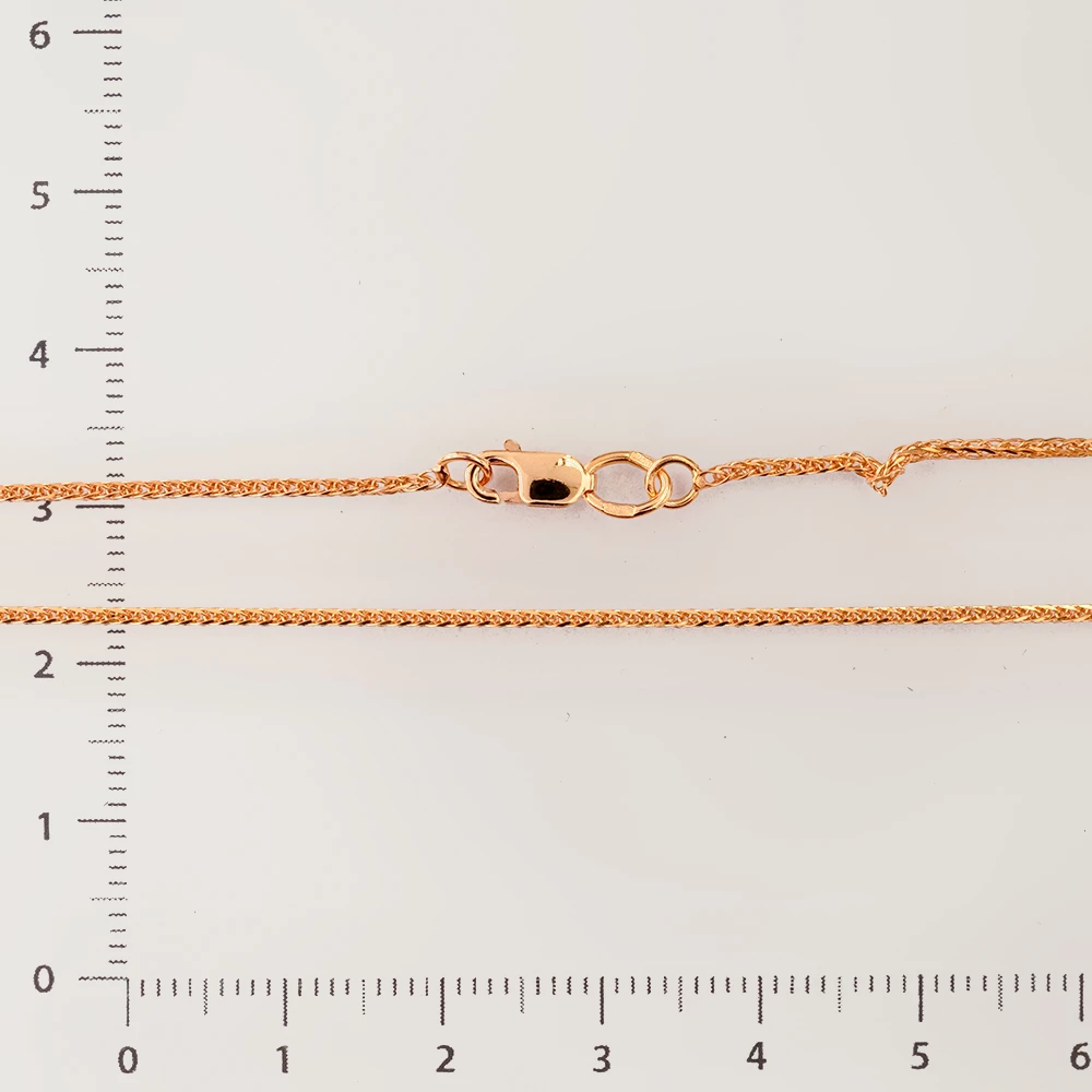 Цепь из красного золота 585 пробы