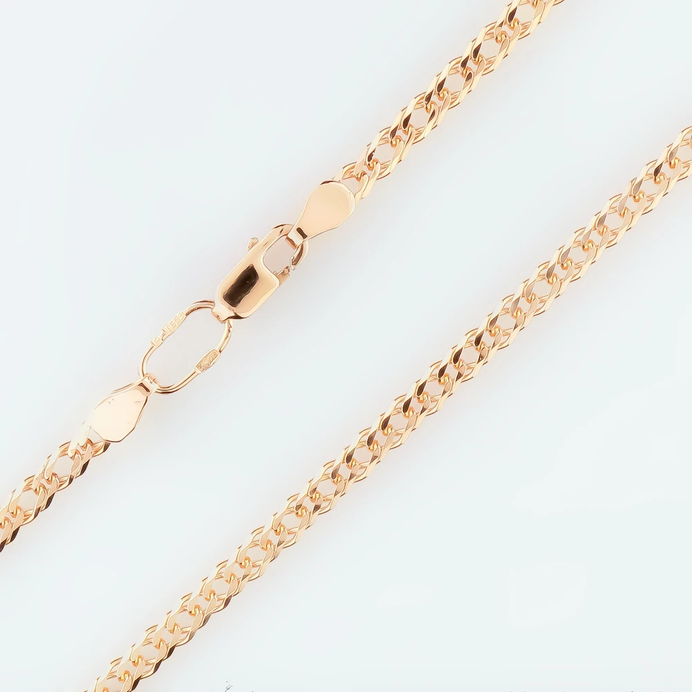 Цепь из красного золота 585 пробы