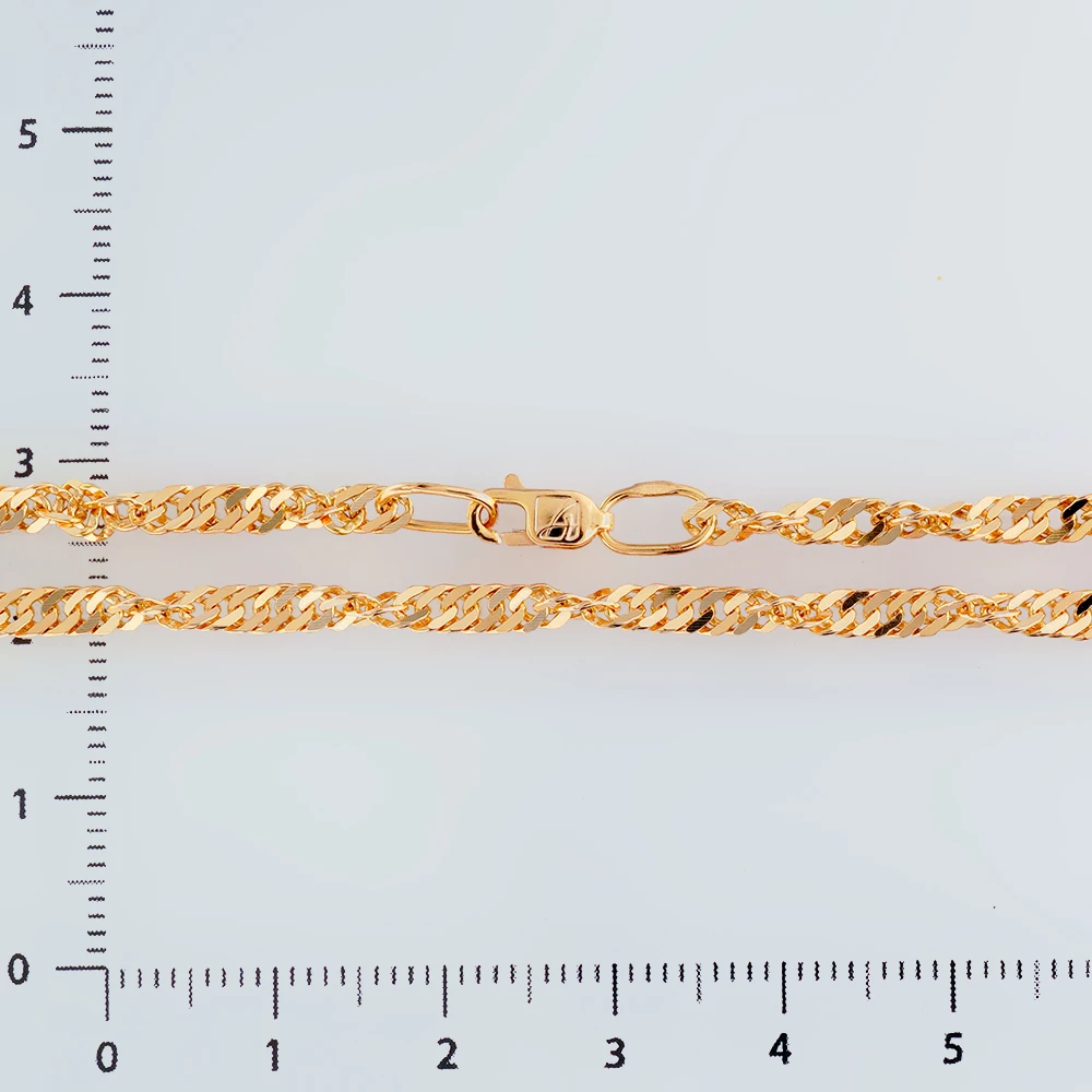 Цепь из красного золота 585 пробы