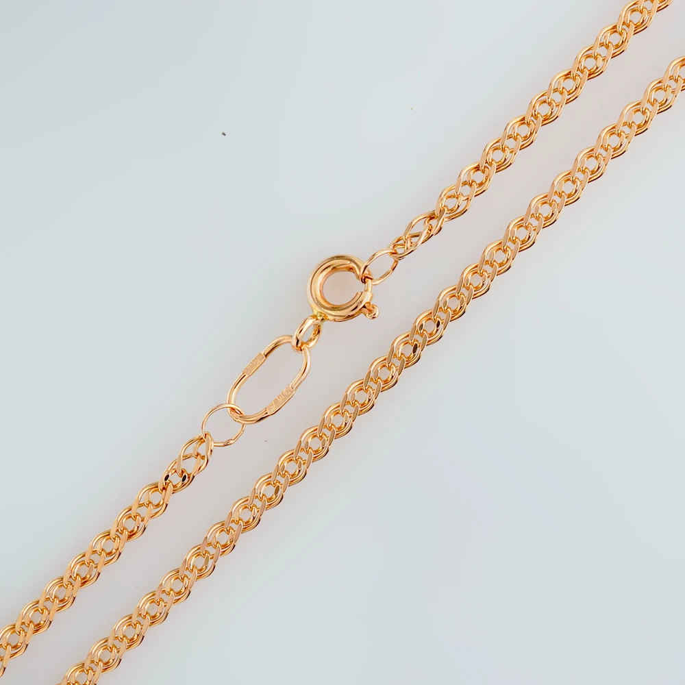 Цепь из красного золота 585 пробы