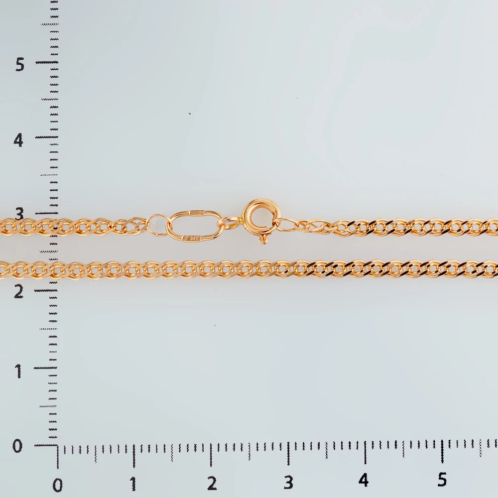 Цепь из красного золота 585 пробы