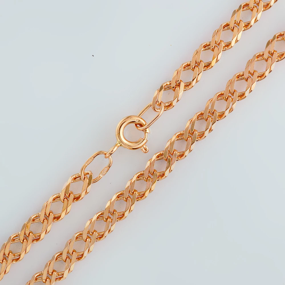 Цепь из красного золота 585 пробы