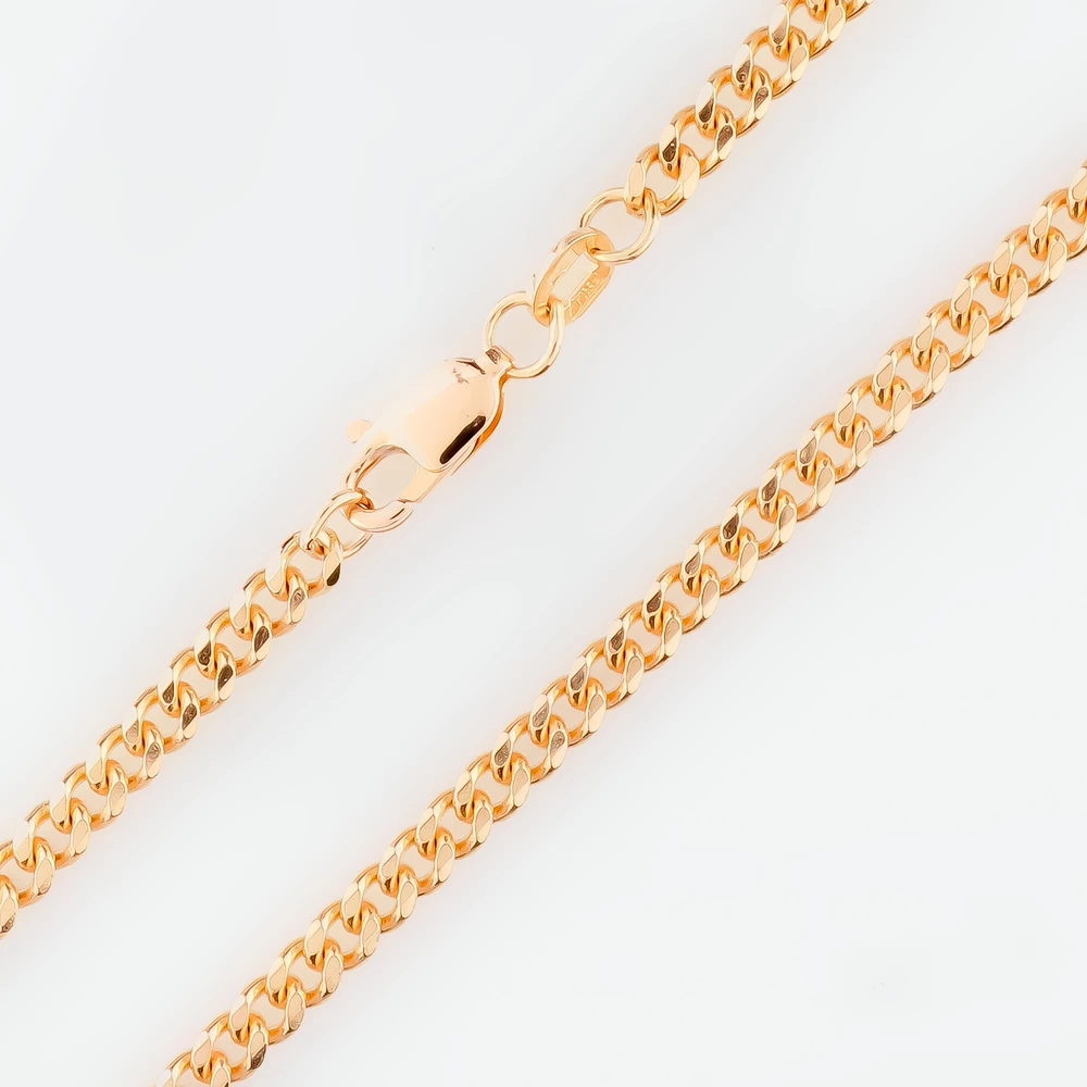 Цепь из красного золота 585 пробы