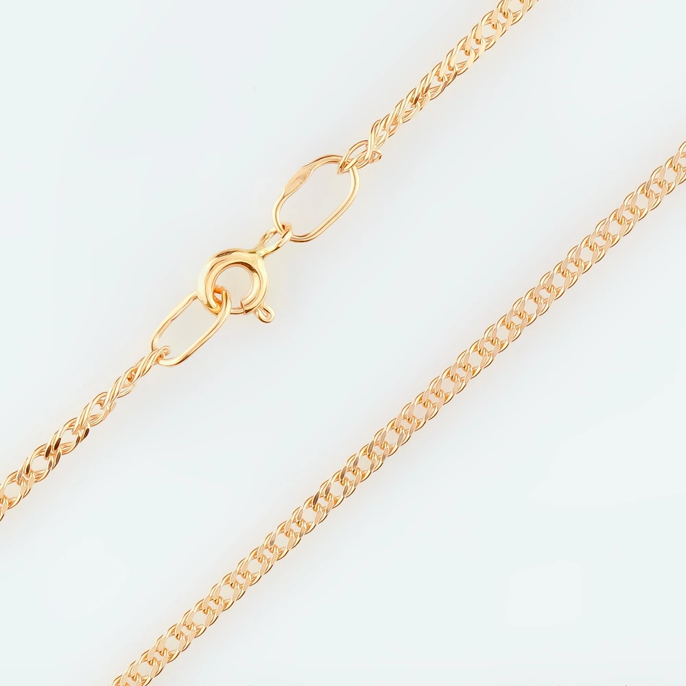 Цепь из красного золота 585 пробы