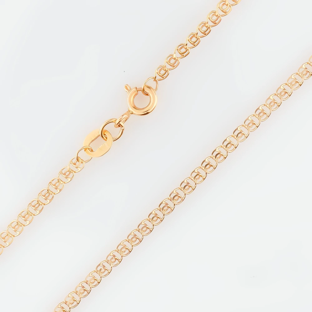 Цепь из красного золота 585 пробы