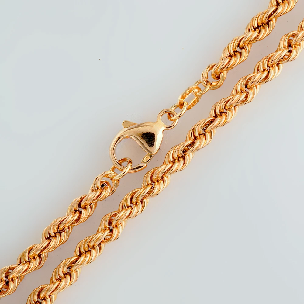 Цепь из красного золота 585 пробы